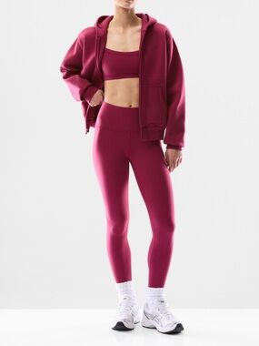 Aritzia Butter Cheeky High Rise Legging Twinberry Red